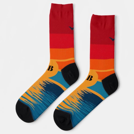 Sunset Beach Socks ソックス (左)