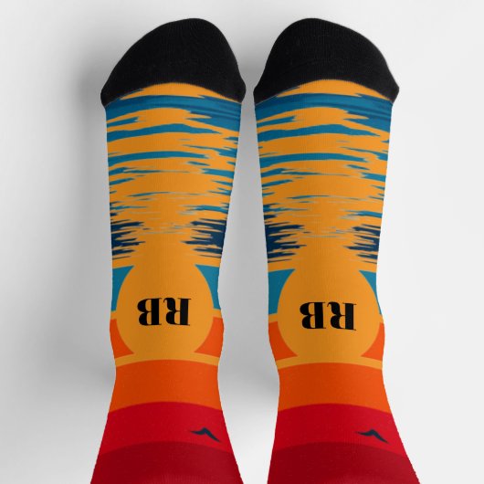 Sunset Beach Socks ソックス (上部)