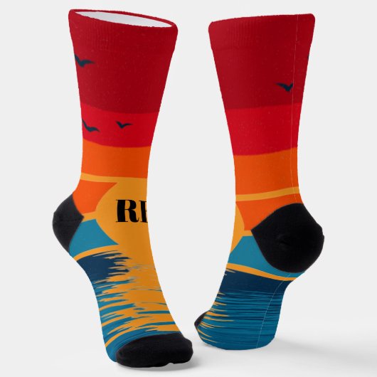 Sunset Beach Socks ソックス (傾斜あり)