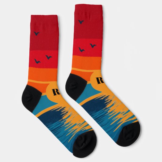 Sunset Beach Socks ソックス (右)