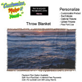 Sunset Beach Throw Blanket 49 スローブランケット