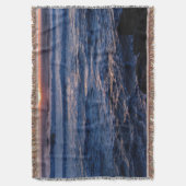 Sunset Beach Throw Blanket 49 スローブランケット (正面縦)