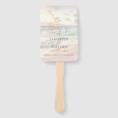 Sunset Beach Wedding  ハンドファン (正面)