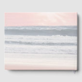 Sunset Beach Wedding | Oceanside Wedding ゲストブック (裏面)