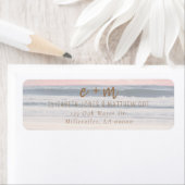 Sunset Beach Wedding | Oceanside Wedding ラベル (インサイチュ)