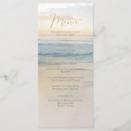 Sunset Beach Wedding | Seaside Beach Wedding メニュー