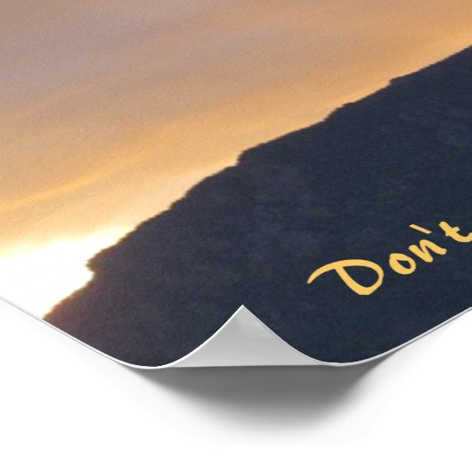 Sunset Behind Cheyenne Mountainポスター ポスター (角)