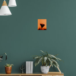 Sunset Bloom: The Silhouette of Dusk ポスター