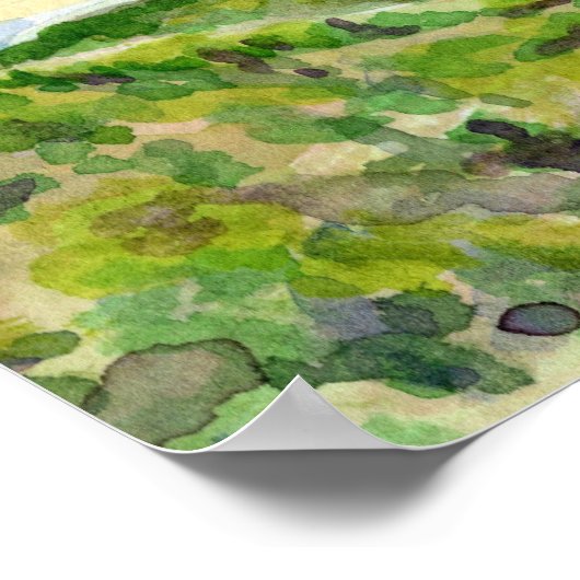 Sunset Blue Ridge Study 1 ポスター (角)