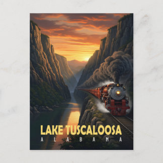 Sunset Canyon – Lake Tuscaloosa, Alabama ポストカード