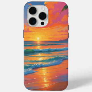 SUNSET iPhone 15 PRO MAXケース