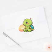 Sunset Chill ラウンドシール (封筒)