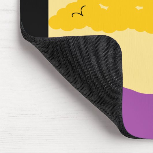 Sunset Clouds o' Purple Hills: マウスパッド (コーナー)