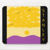 Sunset Clouds o' Purple Hills: マウスパッド (正面)