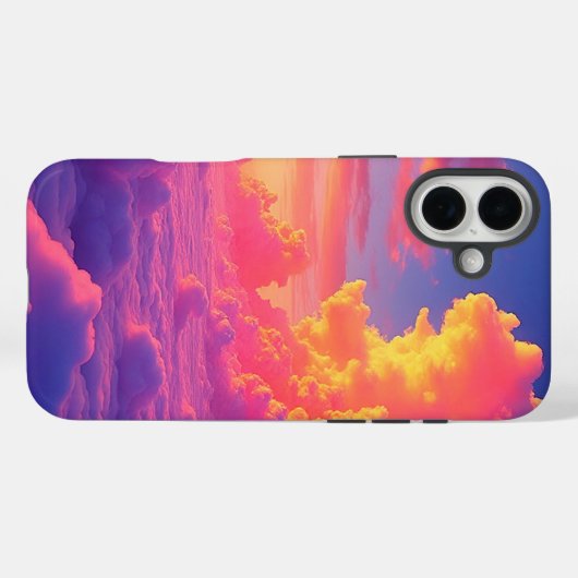 Sunset Clouds Phone Case Case-Mate iPhoneケース (裏面 (横))