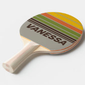 Sunset Clover Horizon Striping with Name 卓球ラケット (正面アングル)