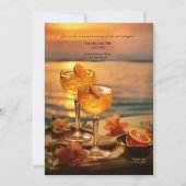 Sunset Cocktails Party 招待状 (正面)