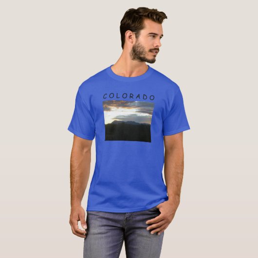 Sunset Colorado T-Shirt Tシャツ (正面フル)