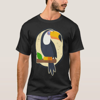 Sunset Cute Bird Animals Exotic Plants Nature Bird Tシャツ