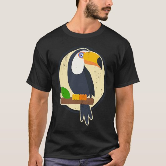 Sunset Cute Bird Animals Exotic Plants Nature Bird Tシャツ (正面)