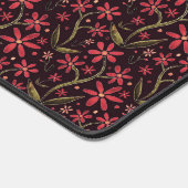 Sunset | Dancing Watercolor Daisies デスクマット (コーナー)