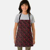 Sunset | Dancing Watercolor Daisies Kids Apron エプロン (インサイチュ)