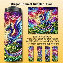 sunset Dragon 16oz  タンブラー