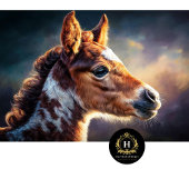 Sunset Foal Portrait Art Decoupage 薄葉紙