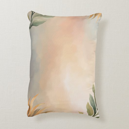 Sunset Fusion Throw Pillow アクセントクッション (裏面(縦))