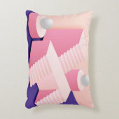 Sunset Fusion Throw Pillow アクセントクッション (正面(垂直))