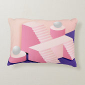 Sunset Fusion Throw Pillow アクセントクッション (裏面)