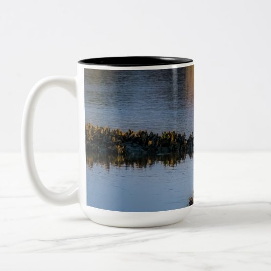 Sunset Gaze 11 oz or 15 oz Mug ツートーンマグカップ (左)