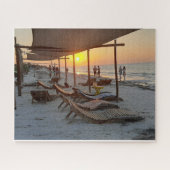 Sunset Hammocks by the Sea ジグソーパズル (横)
