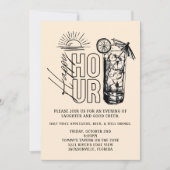 Sunset Happy Hour Invitation 招待状 (正面)
