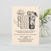 Sunset Happy Hour Invitation 招待状 (スタンド正面)