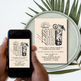 Sunset Happy Hour Invitation 招待状