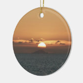 Sunset in Antigua I Seascape写真 セラミックオーナメント (左)