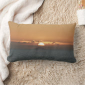 Sunset in Antigua I Seascape写真 ランバークッション (ブランケット)