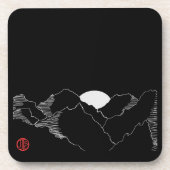 Sunset in Black コースター (正面)