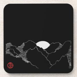 Sunset in Black コースター