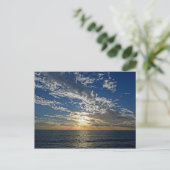 Sunset in Liguria - the Cinque Terreポストカード ポストカード (スタンド正面)