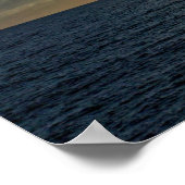 Sunset in Liguria - the Cinque Terre, Italy Poster ポスター (角)