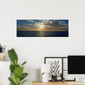 Sunset in Liguria - the Cinque Terre, Italy Poster ポスター (ホームオフィス)