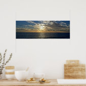 Sunset in Liguria - the Cinque Terre, Italy Poster ポスター (キッチン)