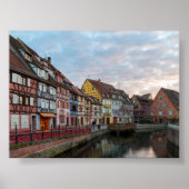 Sunset in Little Venice Colmar ポスター (正面)