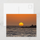 Sunset in Paphos, Cyprus (2532)ポストカード ポストカード (正面/裏面)