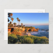 Sunset in San Diego ポストカード (正面/裏面)