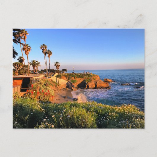 Sunset in San Diego ポストカード (正面)