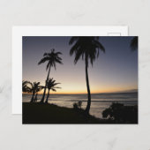 Sunset in the Philippines ポストカード (正面/裏面)