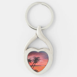 Sunset In The Tropics Keychain キーホルダー